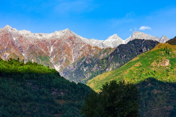 ロータング峠 Rohang Pass インド ヒマカル プラデシュ州マナリ近郊のヒマラヤのペア パンジャル山脈にある峠である — ストック写真