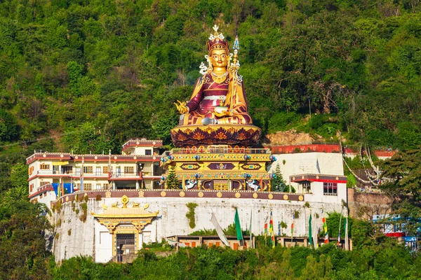 Guru Padmasambhava Guru Rinpoche Statue Mahatma Buddha Temple Rewalsar Town — Stock Photo, Image