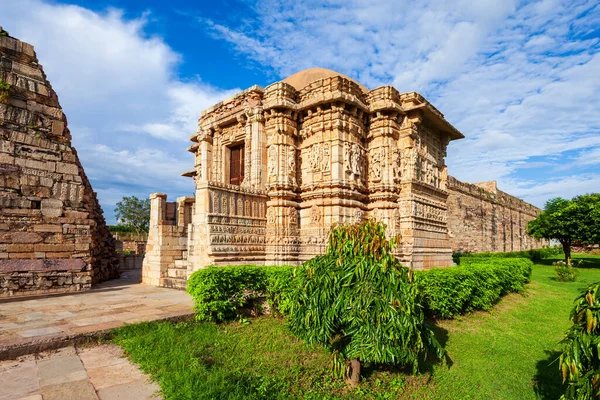 Shani Deity Temple Chittor Fort Chittorgarh City Rajasthan State India — Stock Photo, Image