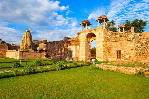 Rana Ratan Palace Chittor Fort Chittorgarh Stadt Rajasthan Bundesstaat Indien — Stockfoto