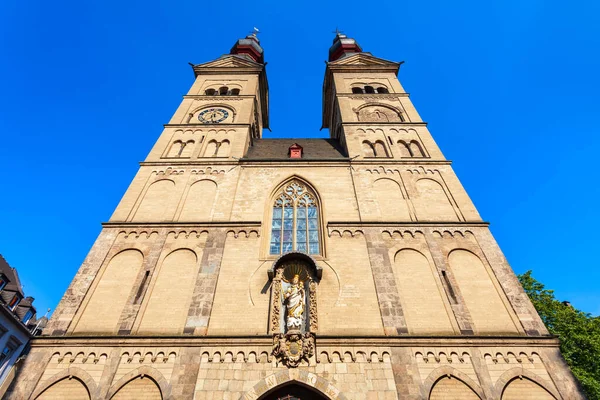 Florinskirche Είναι Μια Προτεσταντική Εκκλησία Στην Παλιά Πόλη Του Koblenz — Φωτογραφία Αρχείου