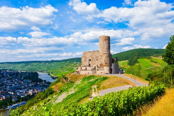 Landshut Castle Romjai Bernkastel Kues Ban Bernkastel Kues Egy Jól — Stock Fotó