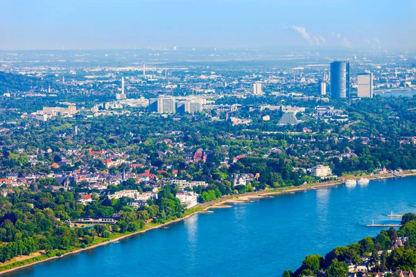 Bonn City Suburb Aerial Panoramic View Germany — Stock Photo, Image