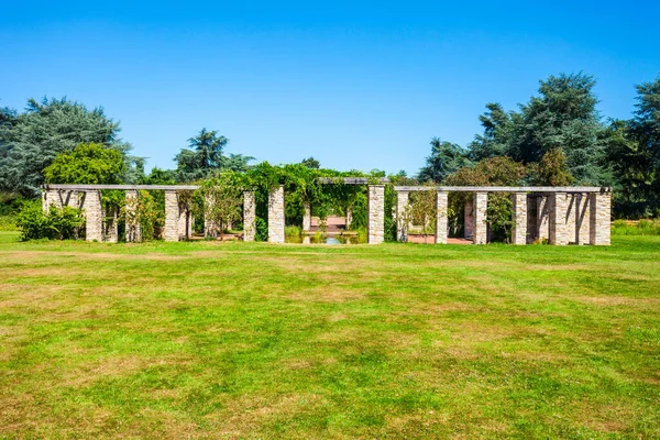 Nordpark Una Zona Verde Pública Distrito Stockum Ciudad Düsseldorf Alemania —  Fotos de Stock