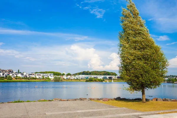 Der Phönixsee Ist Ein Künstlicher See Auf Dem Ehemaligen Stahlwerk — Stockfoto