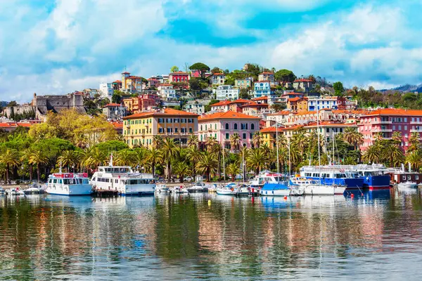 Boats Yachts Specia City Port Liguria Region Italy — Stock Photo, Image