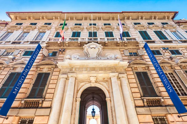 Museo Palazzo Reale Oder Königliches Palastmuseum Zentrum Der Stadt Genua — Stockfoto