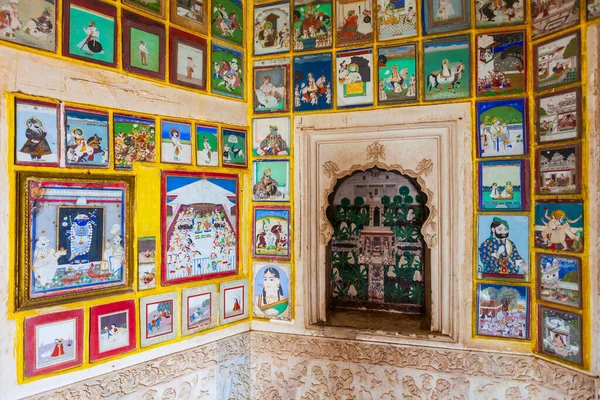 Kota Indien September 2019 Innenraum Des Stadtpalastmuseums Von Kotah Garh — Stockfoto