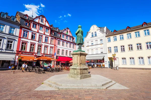 Koblenz Niemcy Czerwca 2018 Plac Jezuitów Lub Jesuitenplatz Starym Mieście — Zdjęcie stockowe