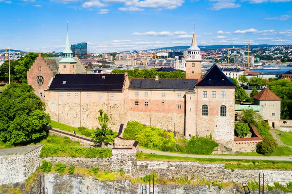 Norveç Oslo Daki Akershus Kalesi Akershus Festning Oslo Korumak Için — Stok fotoğraf