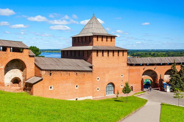 Nijni Novgorod Kremlin Est Une Forteresse Dans Centre Historique Nijni — Photo