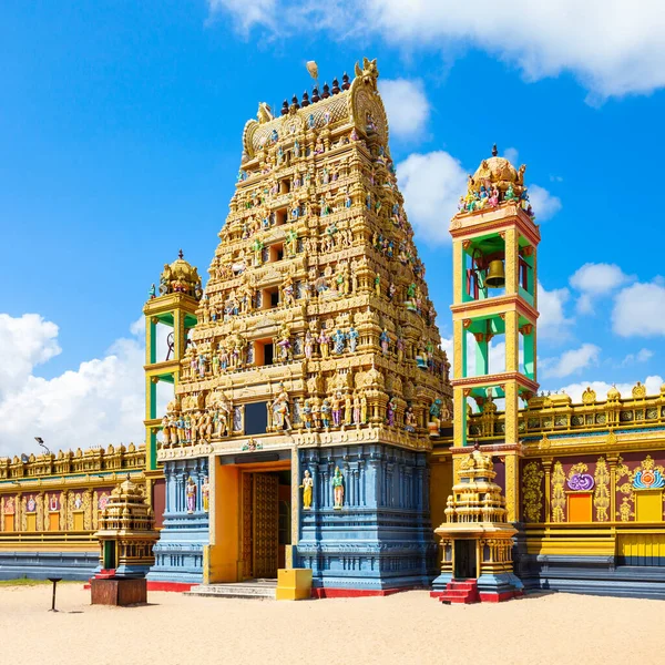 Vallipuram Alvar Valipura Aalvar Vishnu Kovil Templo Hindu Perto Jaffna — Fotografia de Stock