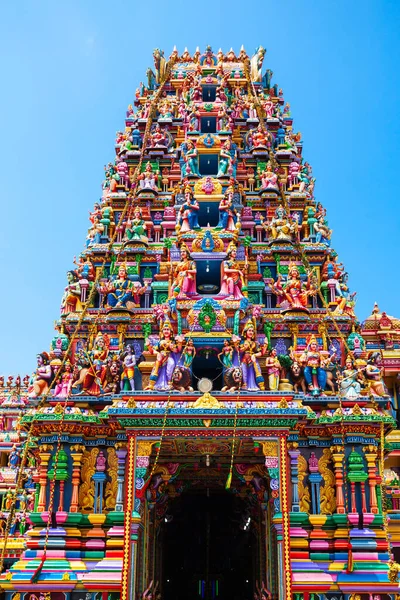 帕西拉卡利安曼圣殿 Pathirakali Amman Temple 又称帕西拉卡利Ambal Kovil或Kali Kovil Trincomalee 是一座印度教神庙 献给位于斯里兰卡亭可马里的女神Bhadrakali — 图库照片