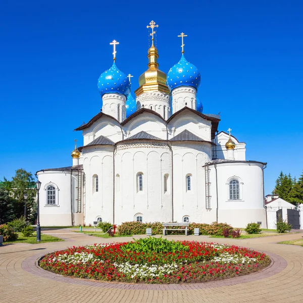 크렘린의 Annunciation Cathedral Kazan Kremlin 카자흐스탄의 정교회 성당이다 크렘린은 러시아 — 스톡 사진