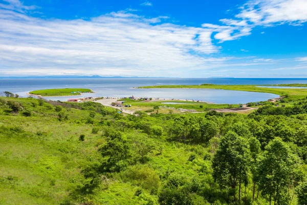 Vue Panoramique Aérienne Île Russky Russky Island Est Une Île — Photo