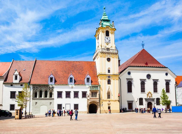 Bratislava Old Town Hall is a complex of buildings in the Old Town of Bratislava, Slovakia. Old Town Hall is the oldest city hall in the Slovakia.