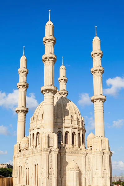 Mezquita Heydar Aliyev Bakú Azerbaiyán — Foto de Stock