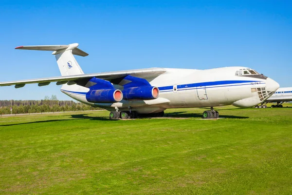 Minsk Belarus Mai 2016 Das Flugzeug Iljuschin Freilichtmuseum Der Alten — Stockfoto