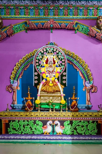 Trincomalee Sri Lanka Febrero 2017 Templo Pathirakali Amman Interior Pathrakali —  Fotos de Stock