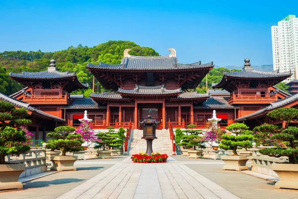 Chi Lin Nunnery Çin Hong Kong Bölgesindeki Diamond Hill Kowloon — Stok fotoğraf