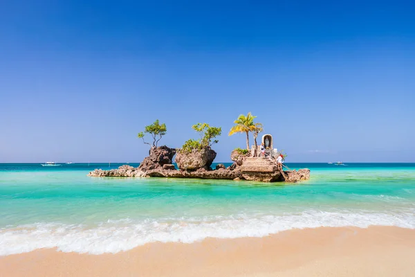 Уілліс Рок Англ Willys Rock Острів Статуєю Діви Марії Пляжі — стокове фото
