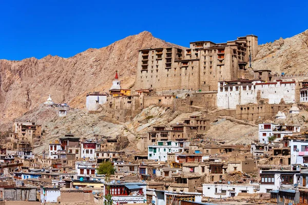 Leh Palace Former Royal Palace Leh City Ladakh North India — Stock Photo, Image