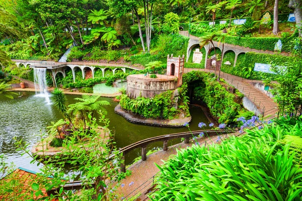 Monte Palace Tropical Garden Madeira Island Portugal — Stock Photo, Image