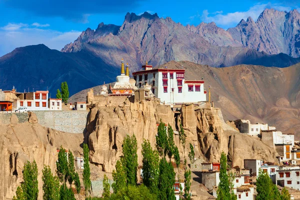 Lamayuru Manastırı Ngilizce Lamayuru Manastırı Veya Gompa Hindistan Kuzeyindeki Lamayuru — Stok fotoğraf