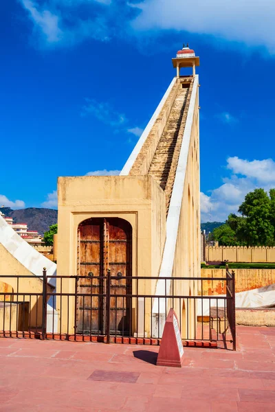 Astronomical Instruments Jantar Mantar Ancient Observatory Jaipur City Rajasthan State — Stock Photo, Image