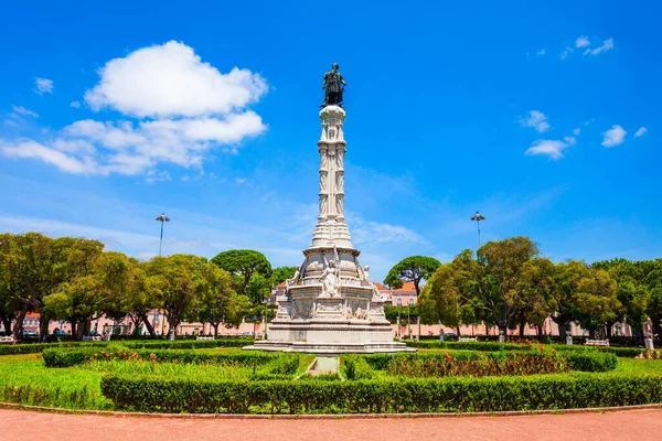 Plaza Afonso Albuquerque Una Plaza Pública Distrito Belem Lisboa Portugal —  Fotos de Stock