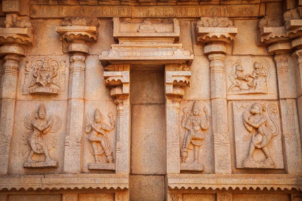 Die Gruppe Von Denkmälern Hampi War Das Zentrum Des Hinduistischen — Stockfoto