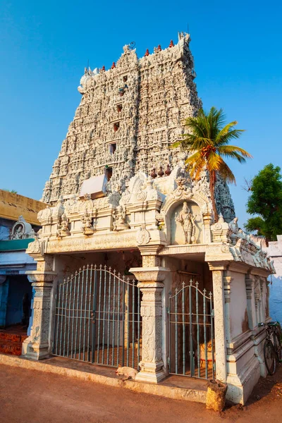 Thanumalayan Eller Sthanumalayan Tempel Viktig Hindu Tempel Suchindram Nära Kanyakumari — Stockfoto