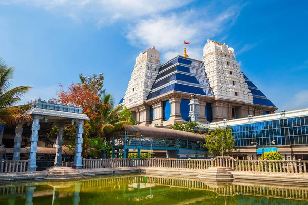 Sri Radha Krishna Temple Trova Bangalore India Uno Dei Più — Foto Stock