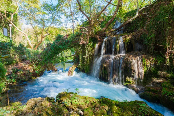 Park Wodospadowy Duden Mieście Antalya Turcji — Zdjęcie stockowe