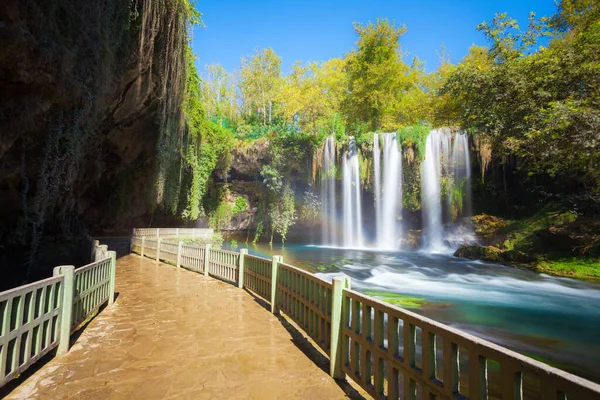 Duden Waterfall Park Antalya City Turkey — Stock Photo, Image