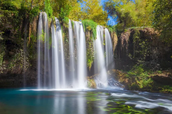 Park Wodospadowy Duden Mieście Antalya Turcji — Zdjęcie stockowe