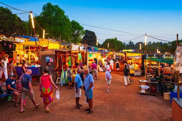 Goa India February 2014 Arpora Night Market Goa India — Stock Photo, Image