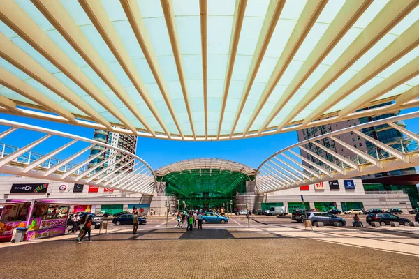 Lisbon Portugalsko Června 2014 Vasco Gama Nákupní Centrum Nádraží Gare — Stock fotografie