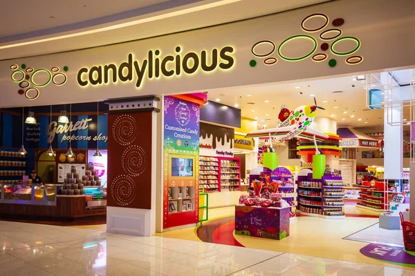 Dubai Eau Febrero 2019 Candylicious Una Historia Dulces Dubai Mall —  Fotos de Stock