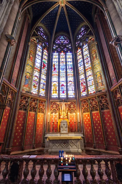 Toulouse Francia Settembre 2018 Cattedrale Tolosa Interno Della Cattedrale Saint — Foto Stock