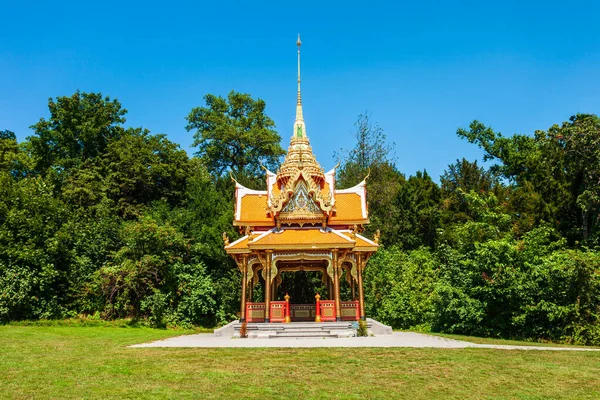 Thai Pavilion Pavillon Thailandais Een Boeddhistische Pagode Tempel Thailand Stijl — Stockfoto