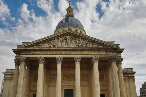 Pantheon Nella Città Parigi Francia — Foto Stock