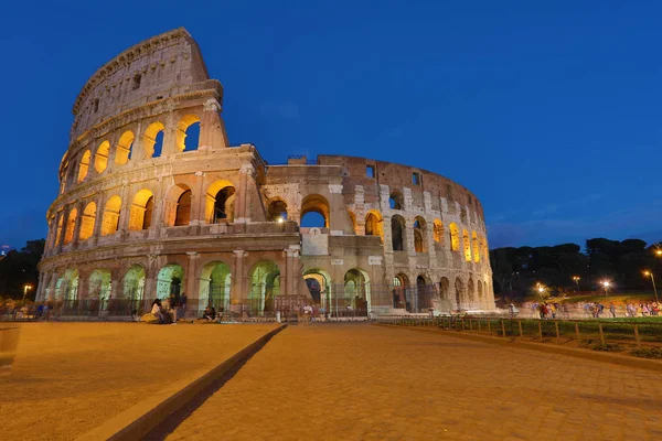 Colisée Rome Italie Ancien Colisée Romain Est Une Des Principales — Photo