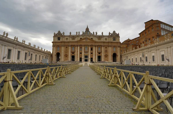 大教堂 San Pietro 梵蒂冈城 罗马意大利 — 图库照片