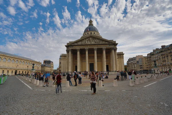 Paris Frankrike Oktober 2018 Visa Pantheon Ursprungligen Byggt Som Kyrka — Stockfoto
