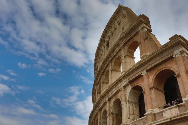 Colisée Rome Italie Ancien Colisée Romain Est Une Des Principales — Photo