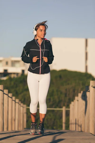 Mais um dia de treino, vamos entrar em forma. ! — Fotografia de Stock