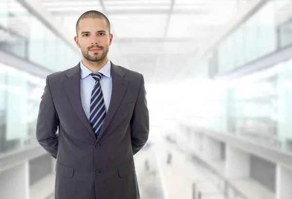 Happy Business Man Portrait Office — Stock Photo, Image