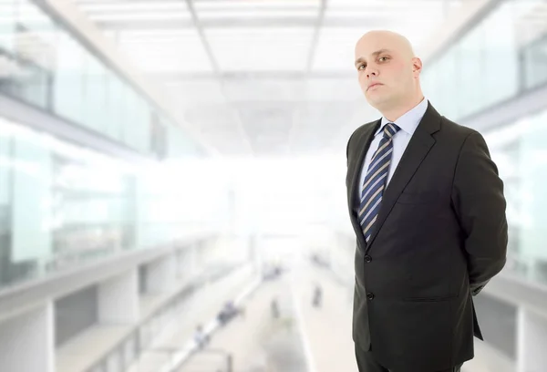 Mad Business Man Thinking Office — Stock Photo, Image