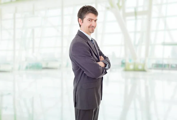 Young Business Man Portrait Office — Stock Photo, Image